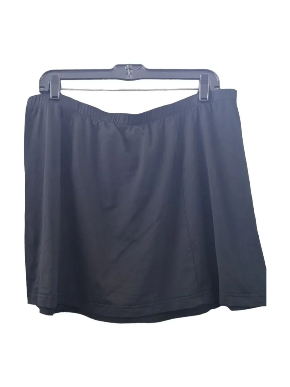 ⭐Lily's of Beverly Hills Vintage Black Swim Cover Up Skirt Size 1X
